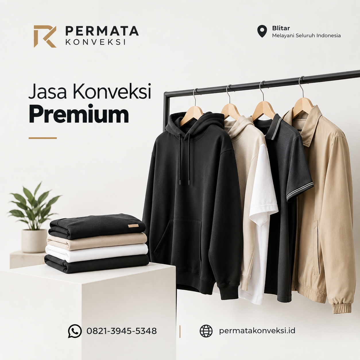 Jasa Konveksi Premium di Blitar untuk Produksi Pakaian Berkualitas